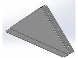 Заглушка к двускатной крышке 400, ц.л. UKH204HDZL Заглушка к двускатной крышке 400, ц.л. ДКС | DKC