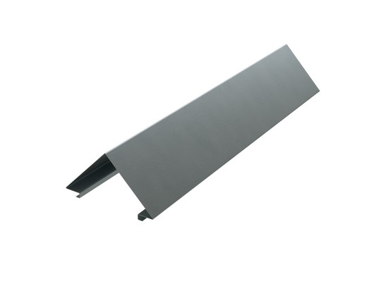 Крышка двускатная 500, L 1,5 м, цинк-лам UKS325ZL Крышка двускатная 500, L 1,5 м, цинк-лам ДКС | DKC