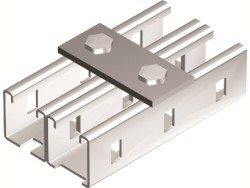 Пластина соединительная, длина 90 мм, 2отв., горячеоцинкованная BMD1011HDZ Пластина соединительная, длина 90 мм, 2отв., горячеоцинкованная ДКС | DKC