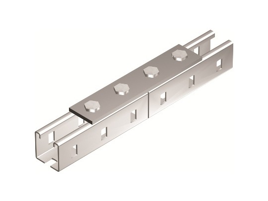 BMD1012HDZ Пластина соединительная, длина 190 мм, 4отв., горячеоцинкованная ДКС | DKC