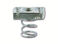 CM161000INOX316L Гайка для подвешивания профиля (с удлиненной пружиной) М10х40, нержавеющая сталь AISI 316L ДКС | DKC