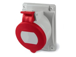 Розетка панельная с наклоном IP44 32А 3P+E+N 400В DIS4133267 Розетка панельная с наклоном IP44 32А 3P+E+N 400В ДКС | DKC