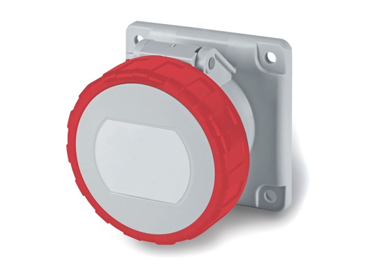 Розетка панельная IP67 16A 3P+E+N 400В DIS4271667 Розетка панельная IP67 16A 3P+E+N 400В ДКС | DKC