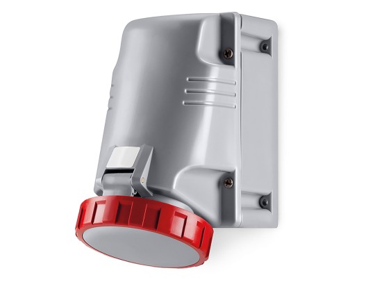 Розетка настенная IP67 125A 3P+E 400В DIS51512556 Розетка настенная IP67 125A 3P+E 400В ДКС | DKC