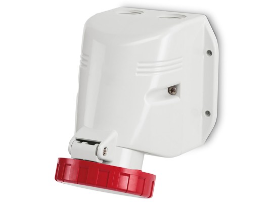 Розетка настенная IP67 16А 3P+E+N 400В DIS5181657T Розетка настенная IP67 16А 3P+E+N 400В ДКС | DKC