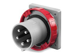 Вилка панельная прямая IP67 125А 3P+E+N 400В DIS24612597 Вилка панельная прямая IP67 125А 3P+E+N 400В ДКС | DKC