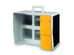 MBOX2 Корпус на 16 модулей и 4 поста с основанием 136х125 мм. DIS6560024 MBOX2 Корпус на 16 модулей и 4 поста с основанием 136х125 мм. ДКС | DKC