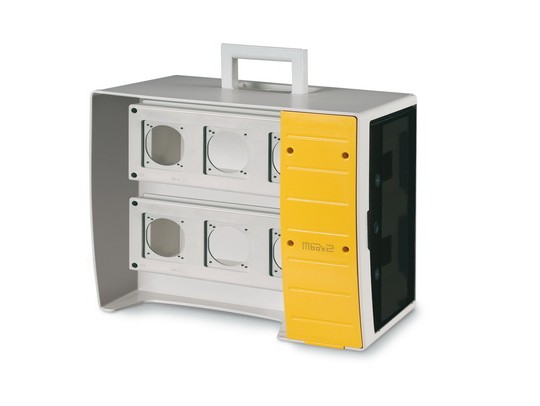 DIS6560026 MBOX2. Корпус на 16 модулей и 6 постов с основанием 70х87 мм. ДКС | DKC