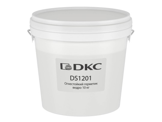DS1201 Герметик огнезащитный, ведро 10 кг ДКС | DKC
