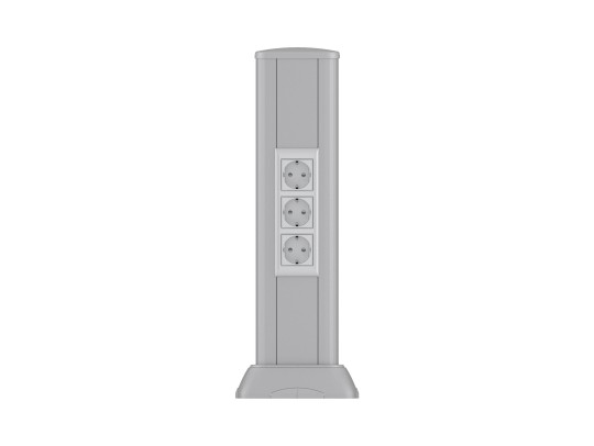 19554 Алюминиевая колонна 0.5 м, цвет темно-серебристый металлик ДКС | DKC