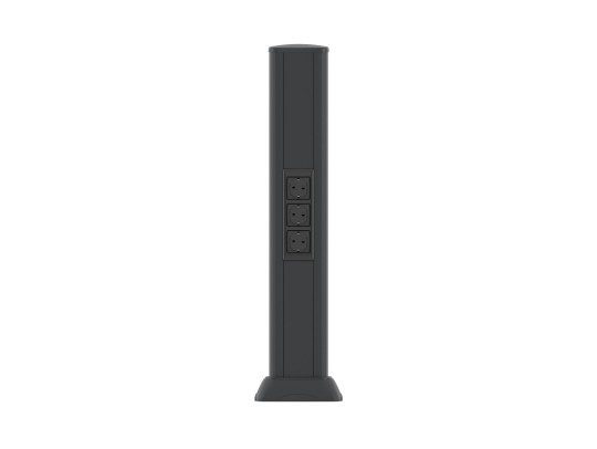 09593 Алюминиевая колонна 0,71 м, цвет черный ДКС | DKC