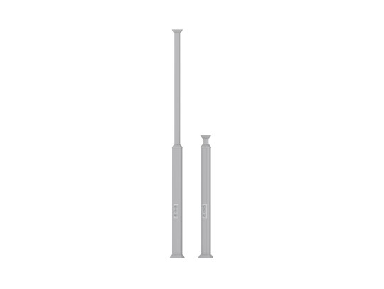 09584 Телескопическая алюминиевая колонна, 1.5 - 3м, цвет темно-серебристый металлик ДКС | DKC
