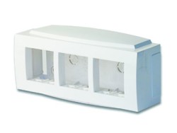 Модульная коробка для электроустановочных изделий &quot;Brava&quot;, 6 модулей