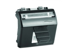 USB 3.0 со шторкой, Brava, черная, 2мод 77302N USB 3.0 со шторкой, Brava, черная, 2мод ДКС | DKC