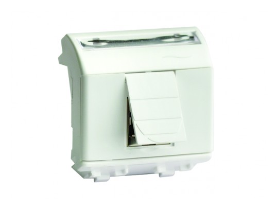 USB 2.0 со шторкой, Brava, сл кость,2мод 75202S USB 2.0 со шторкой, Brava, сл кость,2мод ДКС | DKC