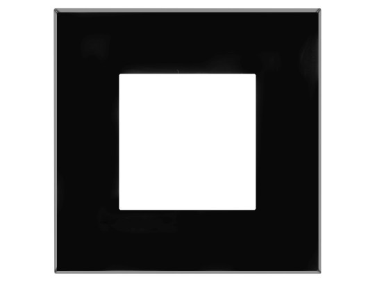 4402902 Рамка &quot;Avanti&quot;, &quot;Черный квадрат&quot;, 1 пост (2 мод.) ДКС | DKC