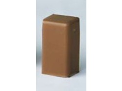 LM 40x17 Заглушка коричневая (розница 4 шт в пакете, 20 пакетов в коробке)