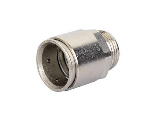 Муфта труба-коробка д.40мм, IP66/IP67, М40х1,5, нержавеющая сталь AISI 316L 6111-40XX Муфта труба-коробка д.40мм, IP66/IP67, М40х1,5, нержавеющая сталь AISI 316L ДКС | DKC