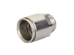 Муфта труба-коробка д.40мм, IP66/IP67, М40х1,5, нержавеющая сталь AISI 316L 6111-40XX Муфта труба-коробка д.40мм, IP66/IP67, М40х1,5, нержавеющая сталь AISI 316L ДКС | DKC