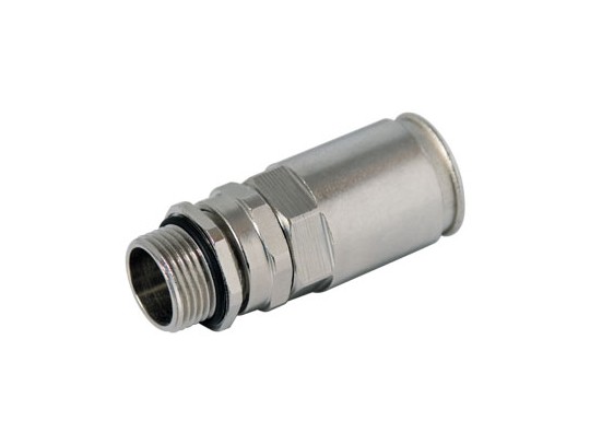 Муфта труба-коробка DN 25 с уплотнением кабеля, IP68, М25х1,5, д.11 - 16мм 6111P25M251116 Муфта труба-коробка DN 25 с уплотнением кабеля, IP68, М25х1,5, д.11 - 16мм ДКС | DKC