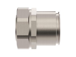 Муфта металлорукав DN 40-жесткая труба д.40мм, IP66/IP67, никелированная латунь 6117-40 Муфта металлорукав DN 40-жесткая труба д.40мм, IP66/IP67, никелированная латунь ДКС | DKC