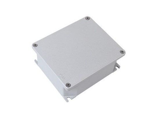 653S02 Коробка ответвительная алюминиевая окрашенная с силиконовым уплотнителем, tмон. И tэксп. = -60, IP66/IP67, RAL9006, 154х129х58мм ДКС | DKC
