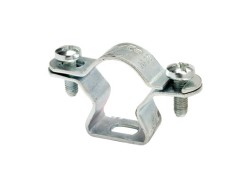 Стальной хомут 20 мм (1/2") оцинкованный 6040-22 Стальной хомут 20 мм (1/2") оцинкованный ДКС | DKC