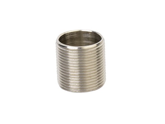 Ниппель M63x1,5, никелированная латунь 6051-63 Ниппель M63x1,5, никелированная латунь ДКС | DKC