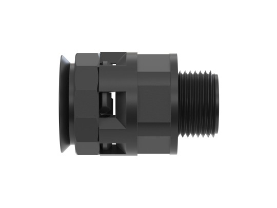 PAM17M20N Муфта труба-коробка DN 17 мм, М20х1,5, полиамид, цвет черный ДКС | DKC