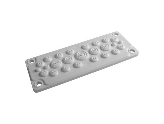 R5HTC25 Кабельный ввод, пластик V0 UL94, IP65,  +130 - 40, 25 отверстий ДКС | DKC