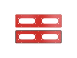 Фланец красный для ST с перф. Тип 5 R5FPST03-RAL3000 Фланец красный для ST с перф. Тип 5 ДКС | DKC