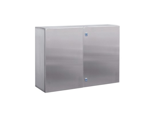 Корпус навесной CE c М/П из нерж. cтали AISI 304 двухдверный ВхШхГ 1200x1200x300 мм без фланца R5CEB121231 Корпус навесной CE c М/П из нерж. cтали AISI 304 двухдверный ВхШхГ 1200x1200x300 мм без фланца ДКС | DKC