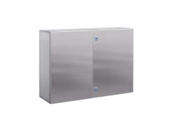 Корпус навесной CE c М/П из нерж. cтали AISI 304 двухдверный ВхШхГ 800x1000x200 мм с фланцем R5CEF08121 Корпус навесной CE c М/П из нерж. cтали AISI 304 двухдверный ВхШхГ 800x1000x200 мм с фланцем ДКС | DKC
