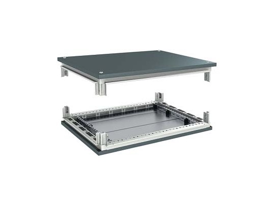 Комплект, крыша и основание, для шкафов CQE, 1000 x 400 мм R5KTB104 Комплект, крыша и основание, для шкафов CQE, 1000 x 400 мм ДКС | DKC