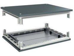 Комплект, крыша и основание, для шкафов CQE, 1000 x 400 мм R5KTB104 Комплект, крыша и основание, для шкафов CQE, 1000 x 400 мм ДКС | DKC