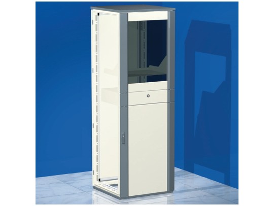 R5CQEC1666 Сборный напольный шкаф CQEC для установки ПК, 1600 x 600 x 600 мм ДКС | DKC