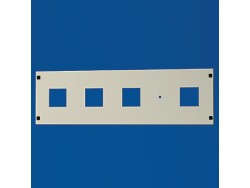 Секционная панель, для модулей, 68 (2x34) модулей, В=400мм, Ш=800мм R5PI741 Секционная панель, для модулей, 68 (2x34) модулей, В=400мм, Ш=800мм ДКС | DKC