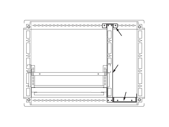 Комплект для создания кабельного отсека, для шкафов DAE/CQE 1800 x 600 R5PFI1860 Комплект для создания кабельного отсека, для шкафов DAE/CQE 1800 x 600 ДКС | DKC