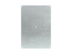 Монтажная панель для цельного навесного шкафа из фибергласа, металл, 400х300 (ВхШ) мм