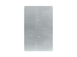 Монтажная панель для цельного навесного шкафа из фибергласа, металл, 600х400 (ВхШ) мм