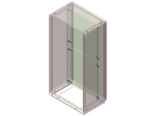 CN5MPBK Комплект кронштейнов для регулировки монтажной платы по глубине в шкафах Conchiglia ДКС | DKC