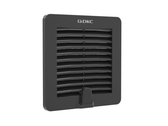 R5RF12B Вентиляционная решетка с фильтром RF 150x150 мм, IP54, RAL9005 ДКС | DKC