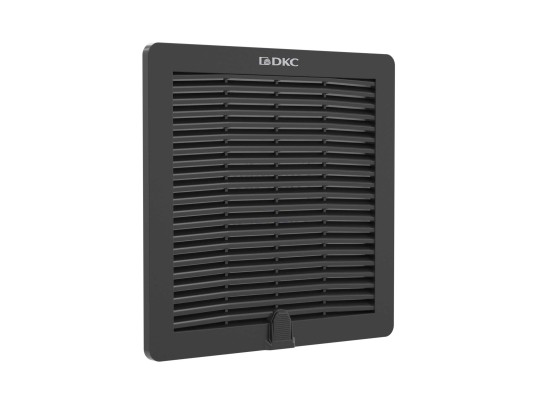 Вентиляционная решетка с фильтром RF 252x252 мм, IP54, RAL9005 R5RF15B Вентиляционная решетка с фильтром RF 252x252 мм, IP54, RAL9005 ДКС | DKC