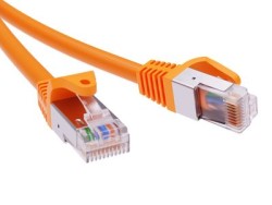 Патч-корд экранированный CAT6A F/UTP 4х2, LSZH, оранжевый, 3.0м RN6AFU4530OR Патч-корд экранированный CAT6A F/UTP 4х2, LSZH, оранжевый, 3.0м ДКС | DKC