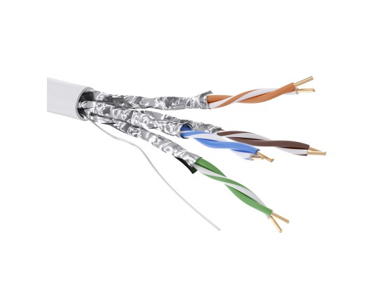 Кабель CAT 6, U/FTP, нг(А)-LSLTx, бухта 305м, белый RN6UFA03WH Кабель CAT 6, U/FTP, нг(А)-LSLTx, бухта 305м, белый ДКС | DKC