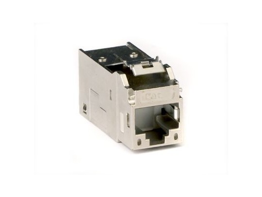 RNK6FSL Модуль  Keystone RJ45 CAT6 экранированный(STP), серебристый (форм-факторМС) ДКС | DKC