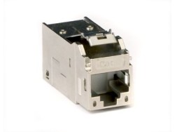 RNK6FSL Модуль  Keystone RJ45 CAT6 экранированный(STP), серебристый (форм-факторМС) ДКС | DKC