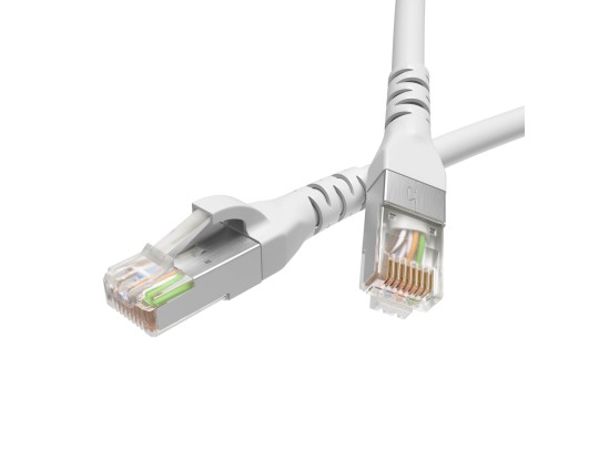 Патч-корд экранированный CAT6 F/UTP 4х2, LSZH, белый, 0.5м RN6FU4505WH Патч-корд экранированный CAT6 F/UTP 4х2, LSZH, белый, 0.5м ДКС | DKC