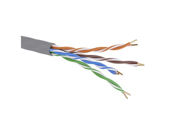 Кабель CAT 5e, U/UTP, Hг(A)-LSLTx, бухта 305м, серый RN5EUUA03GY Кабель CAT 5e, U/UTP, Hг(A)-LSLTx, бухта 305м, серый ДКС | DKC