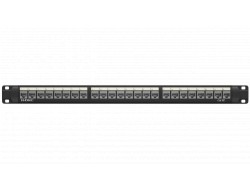 Патч-панель 19",1U,CAT5E, 24 модуля RJ45, экранированная RN5PPF24 Патч-панель 19",1U,CAT5E, 24 модуля RJ45, экранированная ДКС | DKC